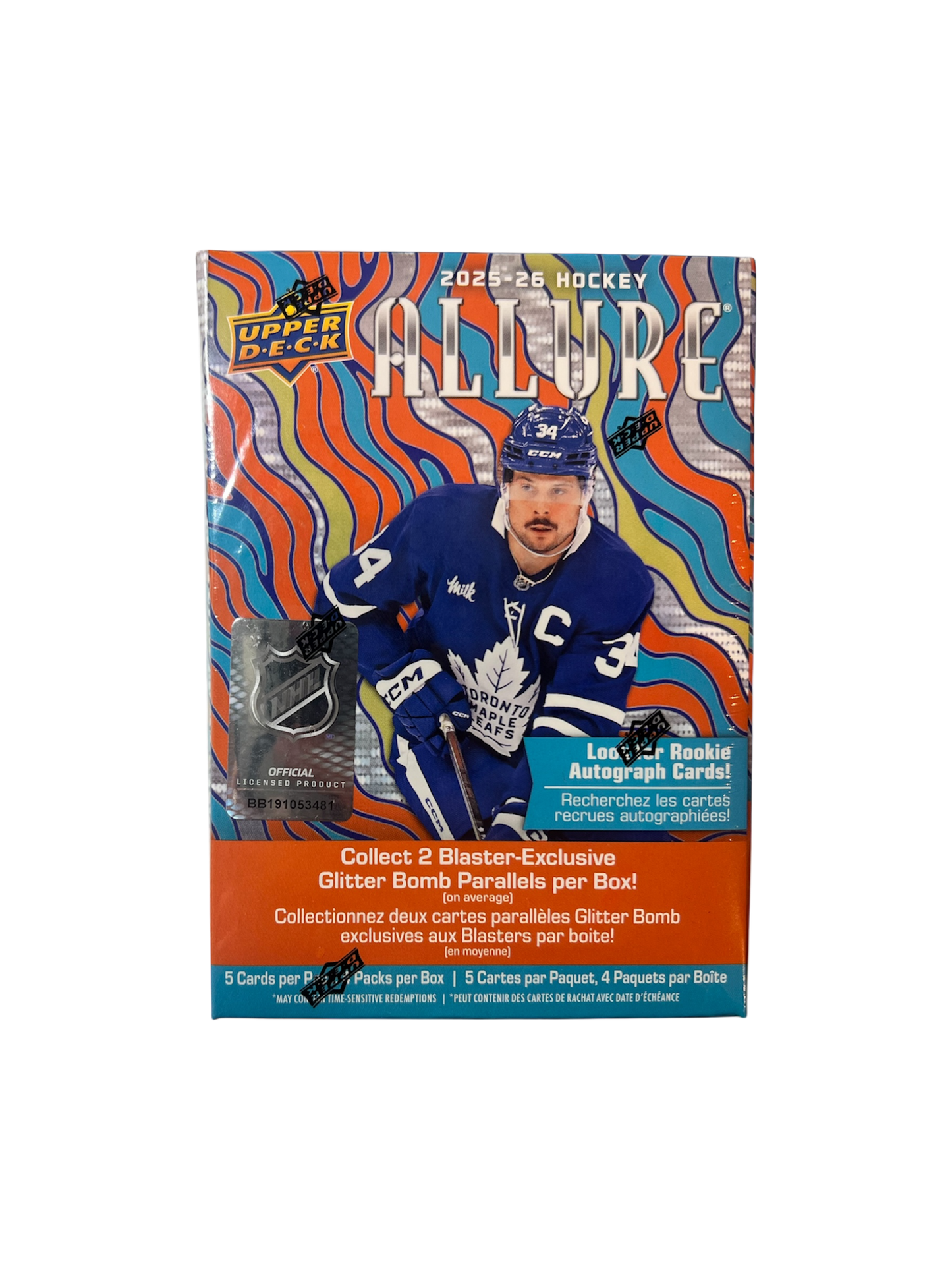 2025-26 Upper Deck Allure Hockey Blaster Box