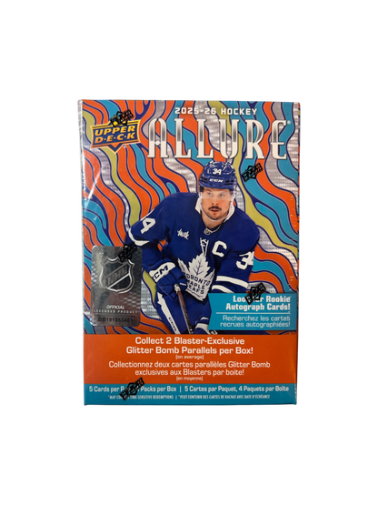 2025-26 Upper Deck Allure Hockey Blaster Box