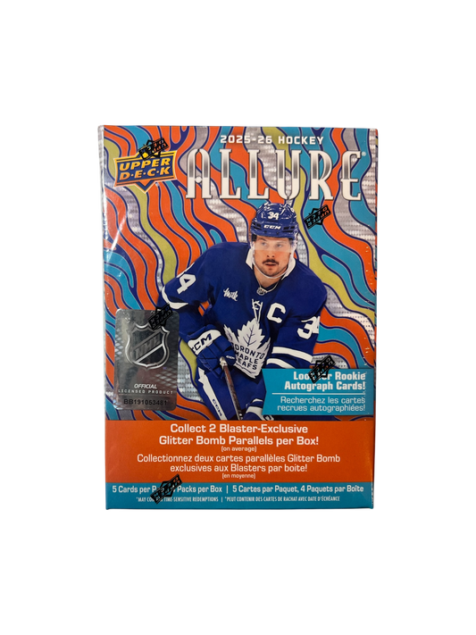 2025-26 Upper Deck Allure Hockey Blaster Box