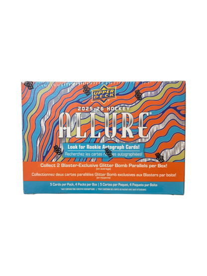2025-26 Upper Deck Allure Hockey Blaster Box
