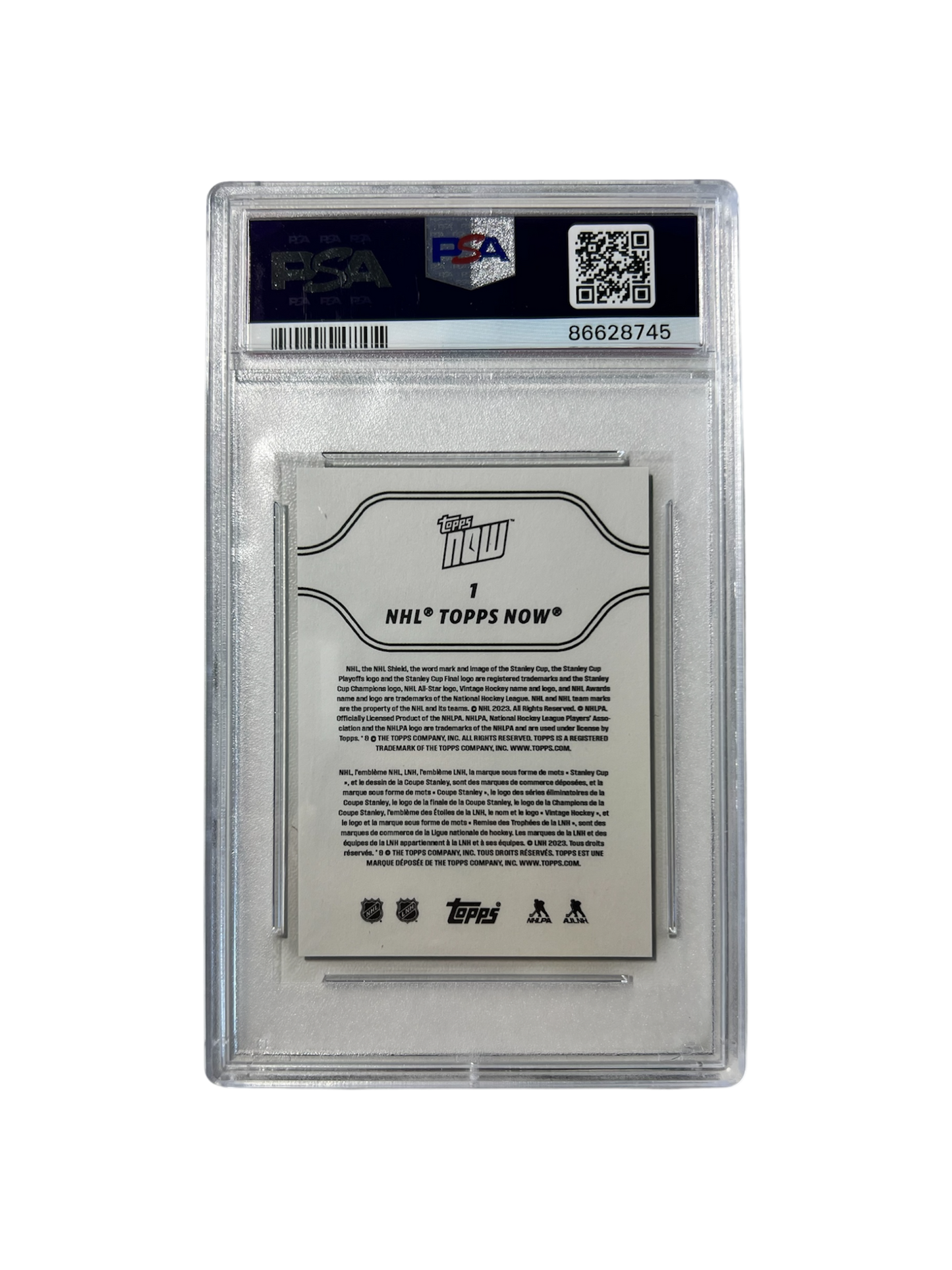 2023 Upper Deck Connor Bedard PSA 9 card