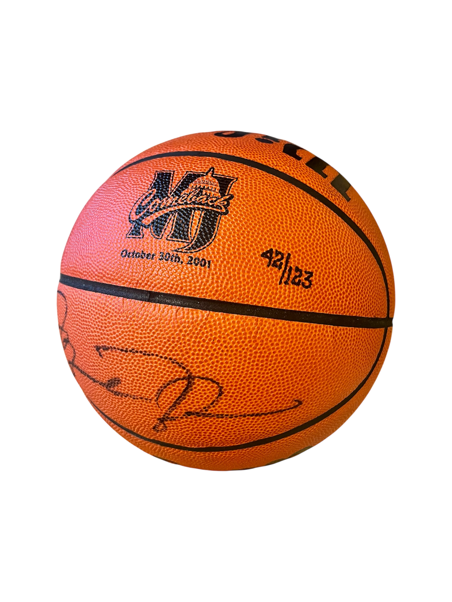 Michael Jordan NBA Wilson signed Basketball