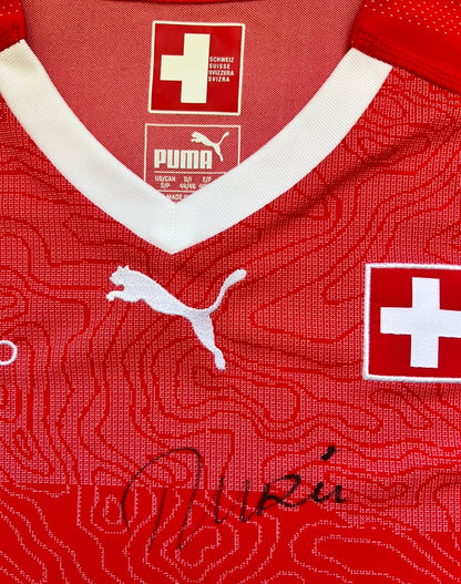 Swiss National Football Team Jersey signed by Murat Yakin (S/P)