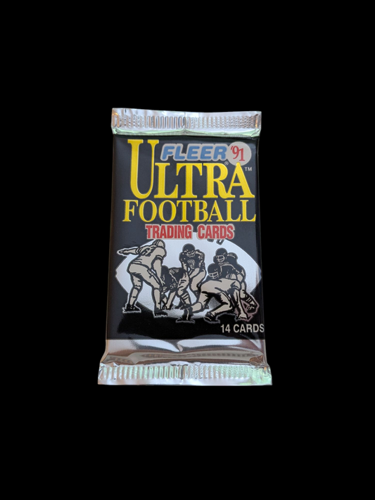 1991 Fleer Ultra NFL Football Cards Black Pack