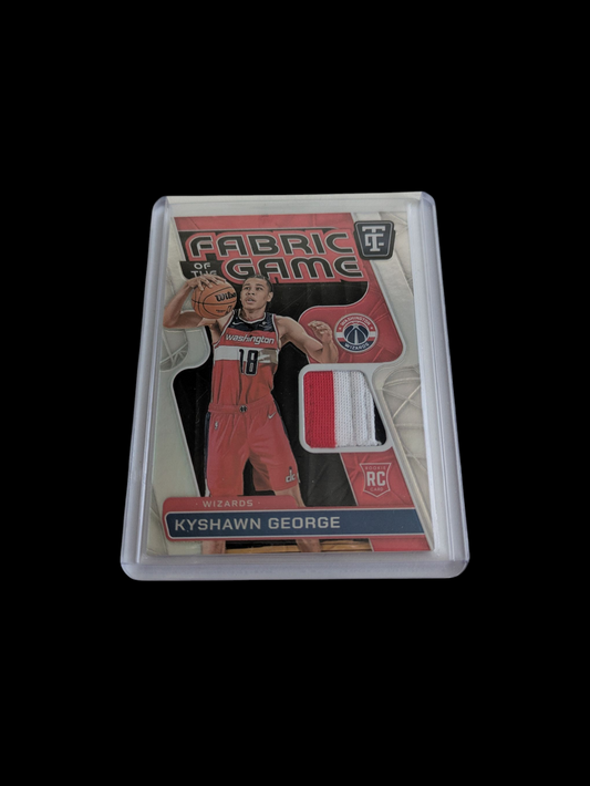 2025 Panini Totally Certified Washington Wizards Kyshawn George Rookie Patch /125 Card
