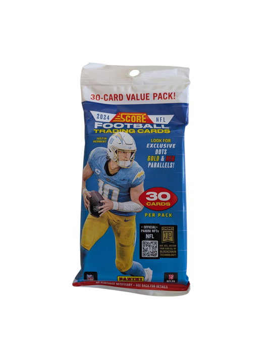 2024 Panini Score NFL Football Trading Cards Value Pack