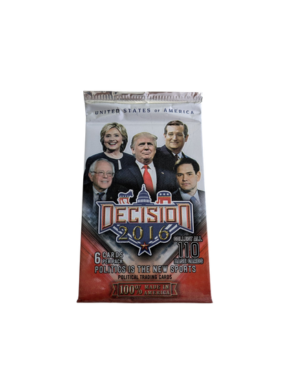 2016 Decision United States of America Trading Card Pack