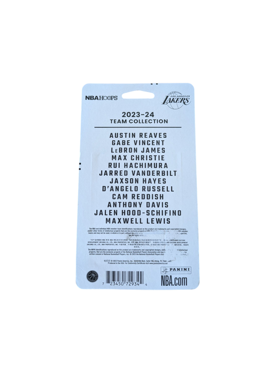 2023 Panini NBA Hoops Los Angeles Team Collection Card Pack