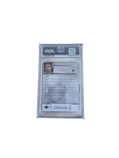 2007 Upper Deck Thabo Sefolosha PSA/DNA Certified Auto Trading Card
