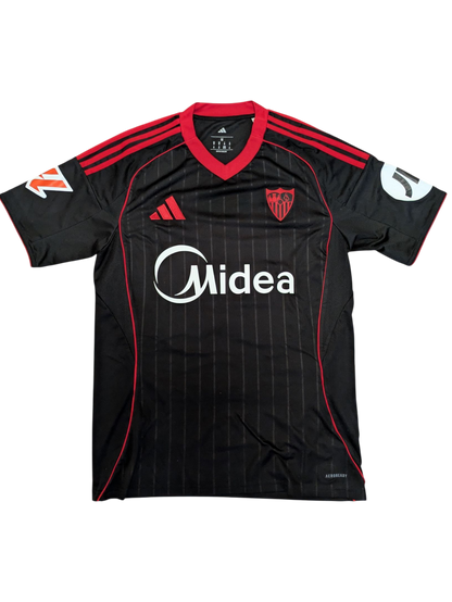 Sevilla FC Football Game Worn Jersey signed by Djibril Sow