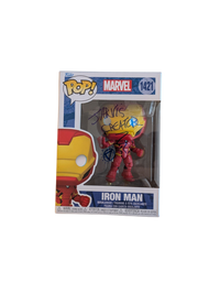 Funko POP Vinyl Marvel Iron Man signed by Jarvis Creator