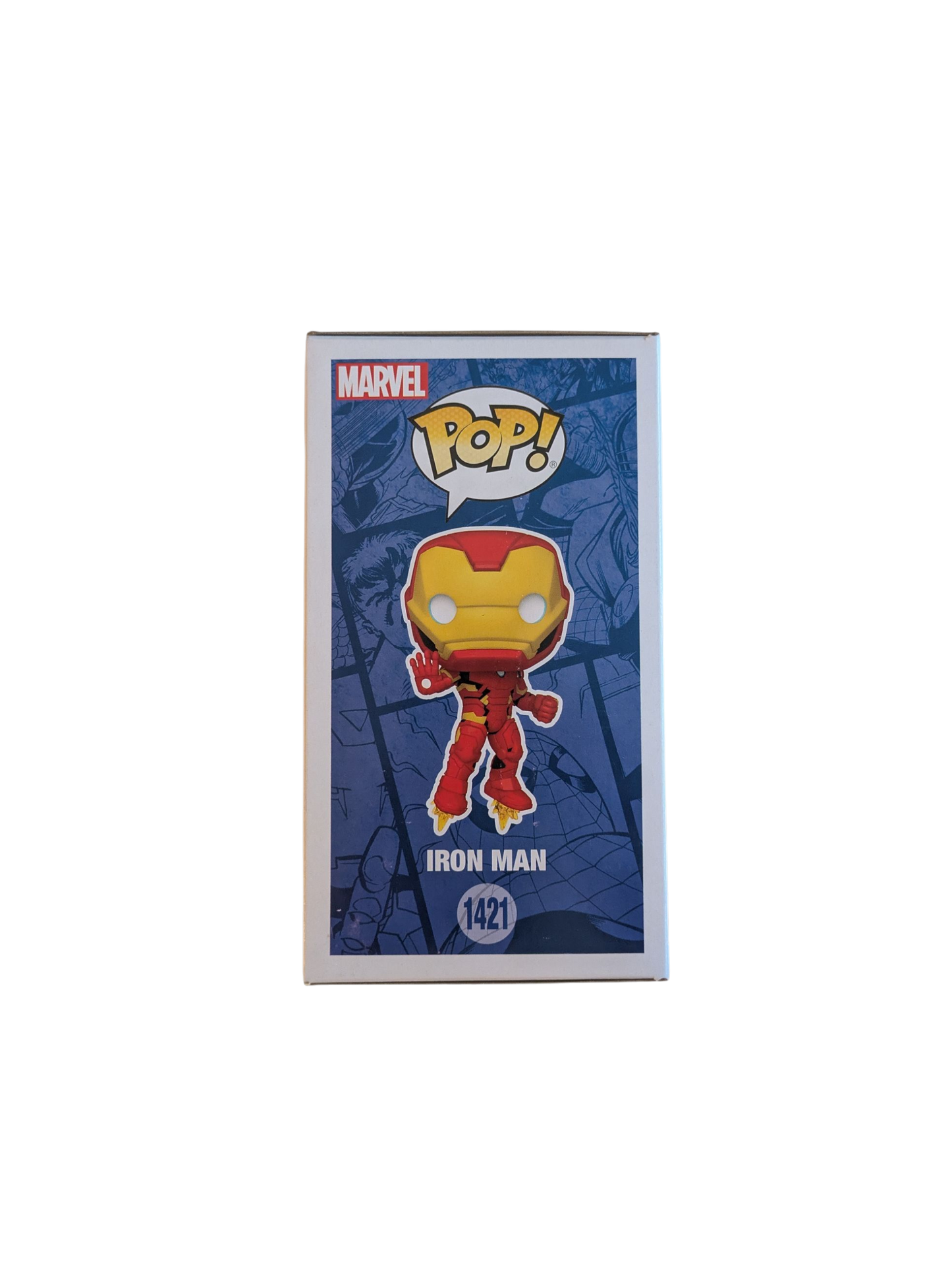 Funko POP Vinyl Marvel Iron Man signed by Jarvis Creator