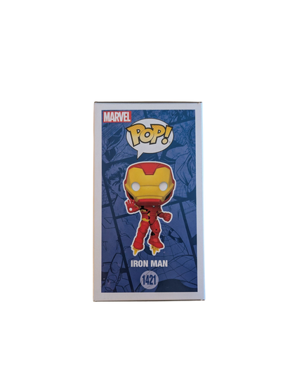 Funko POP Vinyl Marvel Iron Man signed by Jarvis Creator