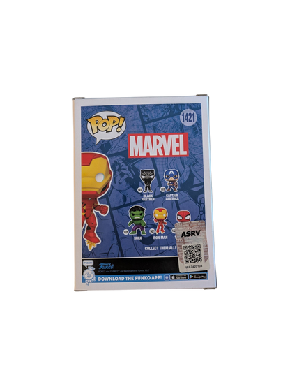 Funko POP Vinyl Marvel Iron Man signed by Jarvis Creator