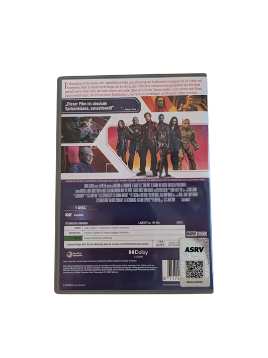 Guardians of the Galaxy 3 DVD signed by Sean Gunn