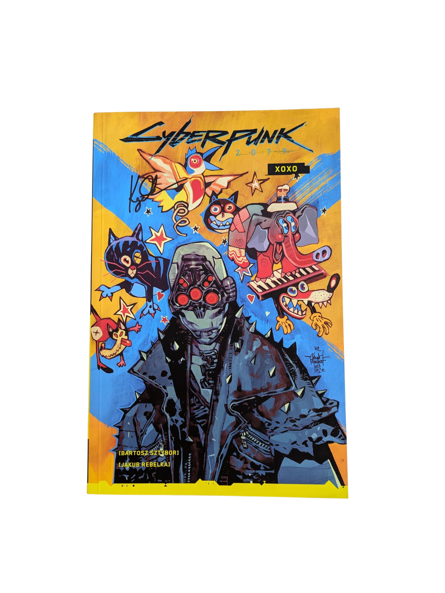 Comic Book DE Cyberpunk 2077 - XOXO signed by Kaja Chan