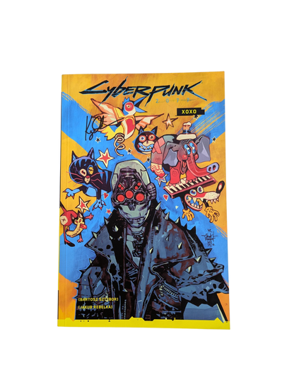 Comic Book DE Cyberpunk 2077 - XOXO signed by Kaja Chan