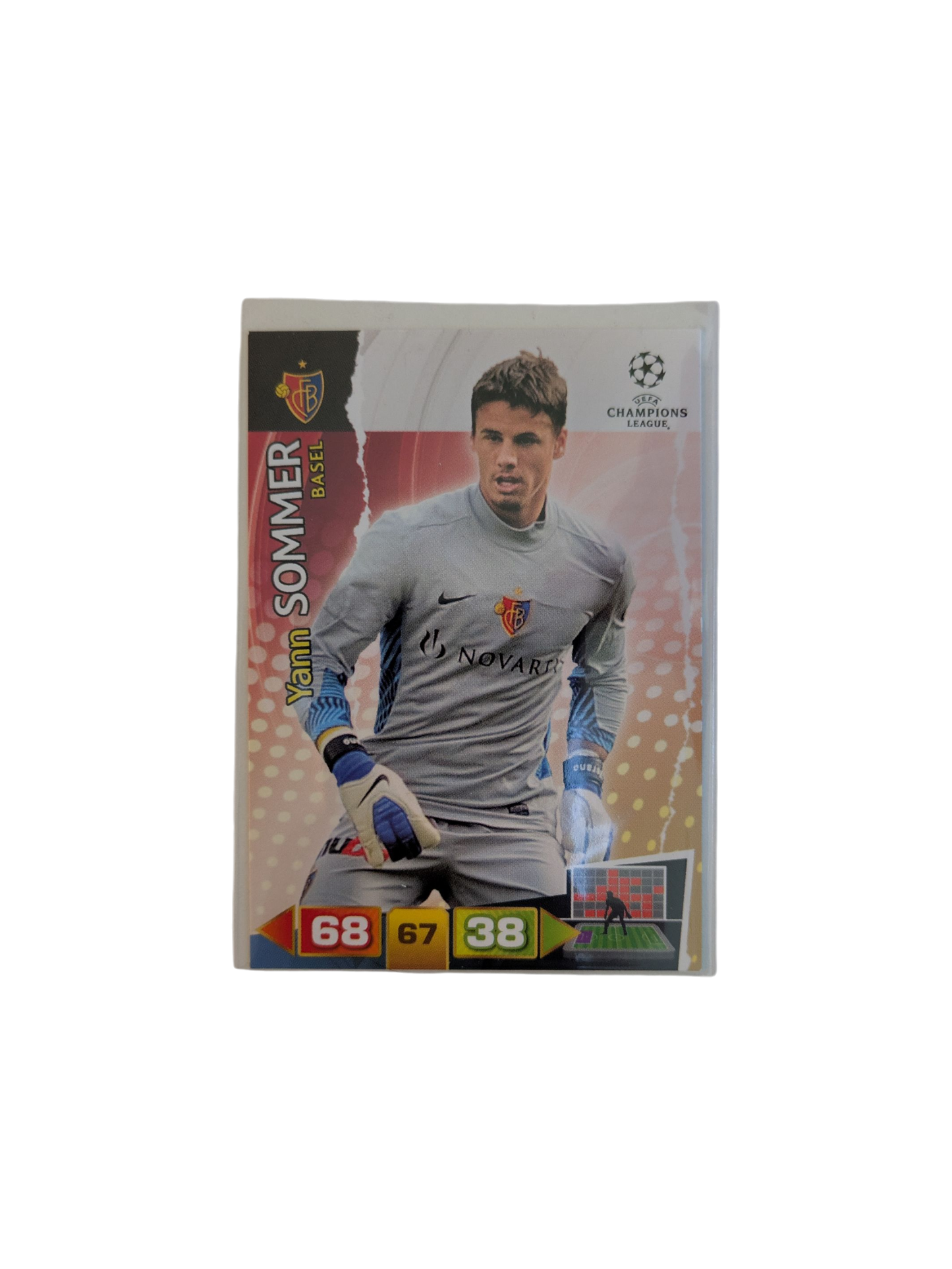 2011 Panini Adrenalyn XL FC Basel Yann Sommer Card