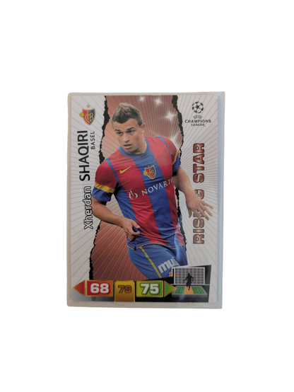 2011 Panini Adrenalyn XL FC Basel Xherdan Shaqiri Rising Star Card