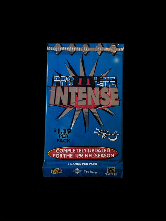 1996 NFL Pro Line 2 Intense Pack