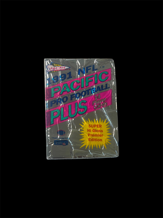 1991 NFL Pacific Pro Football Plus Cards Pack