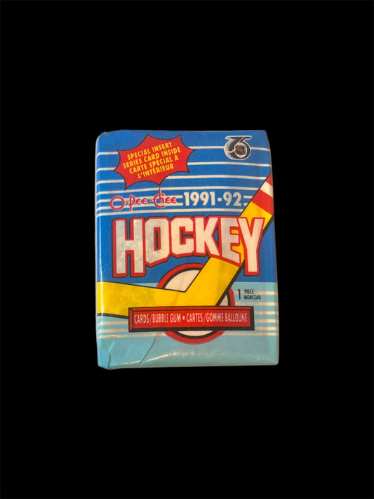 1992 O-Pee-Chee Hockey Cards Pack