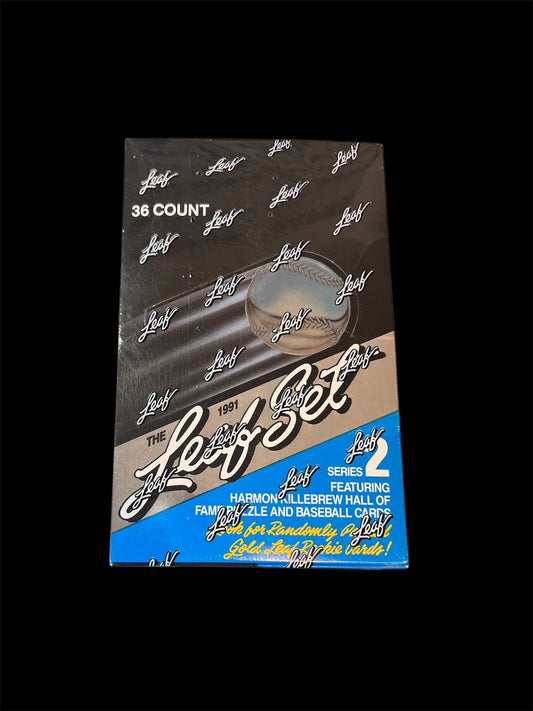 1991 Leaf Set Series 2 Baseball Hobby Box