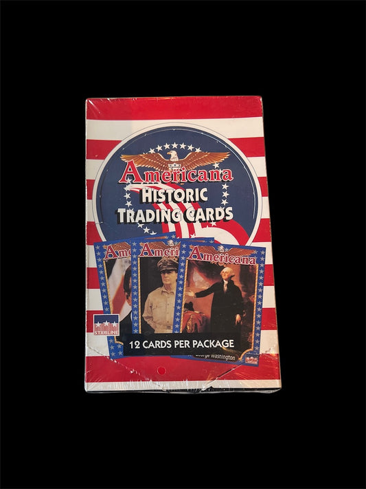 1992 Starline Americana Historic Trading Cards Hobby Box