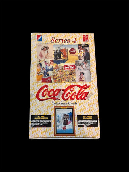 1995 Collect-a-Card Coca-Cola Collectors Cards Series 4 Hobby Box