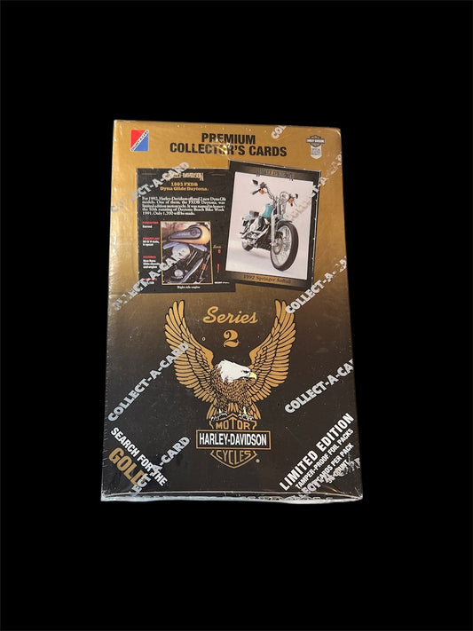 1992 Collect-a-Card Harley Davidson Collector Series 2 Hobby Box