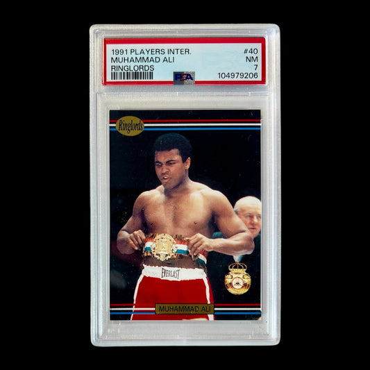 1991 Muhammad Ali Ringlords Boxing PSA Card