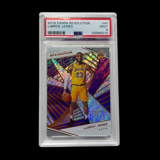 2018 Panini Revolution LeBron James PSA Card