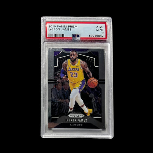 2019 Panini Prizm LeBron James PSA Card