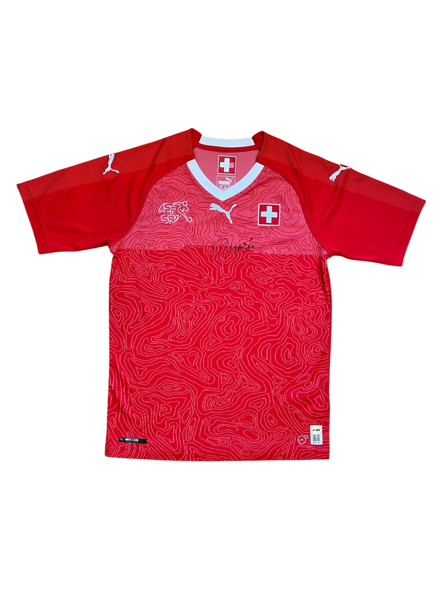 Swiss National Football Team Jersey signed by Murat Yakin (S/P)