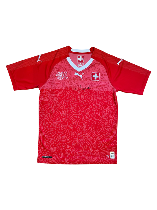 Swiss National Football Team Jersey signed by Murat Yakin (S/P)