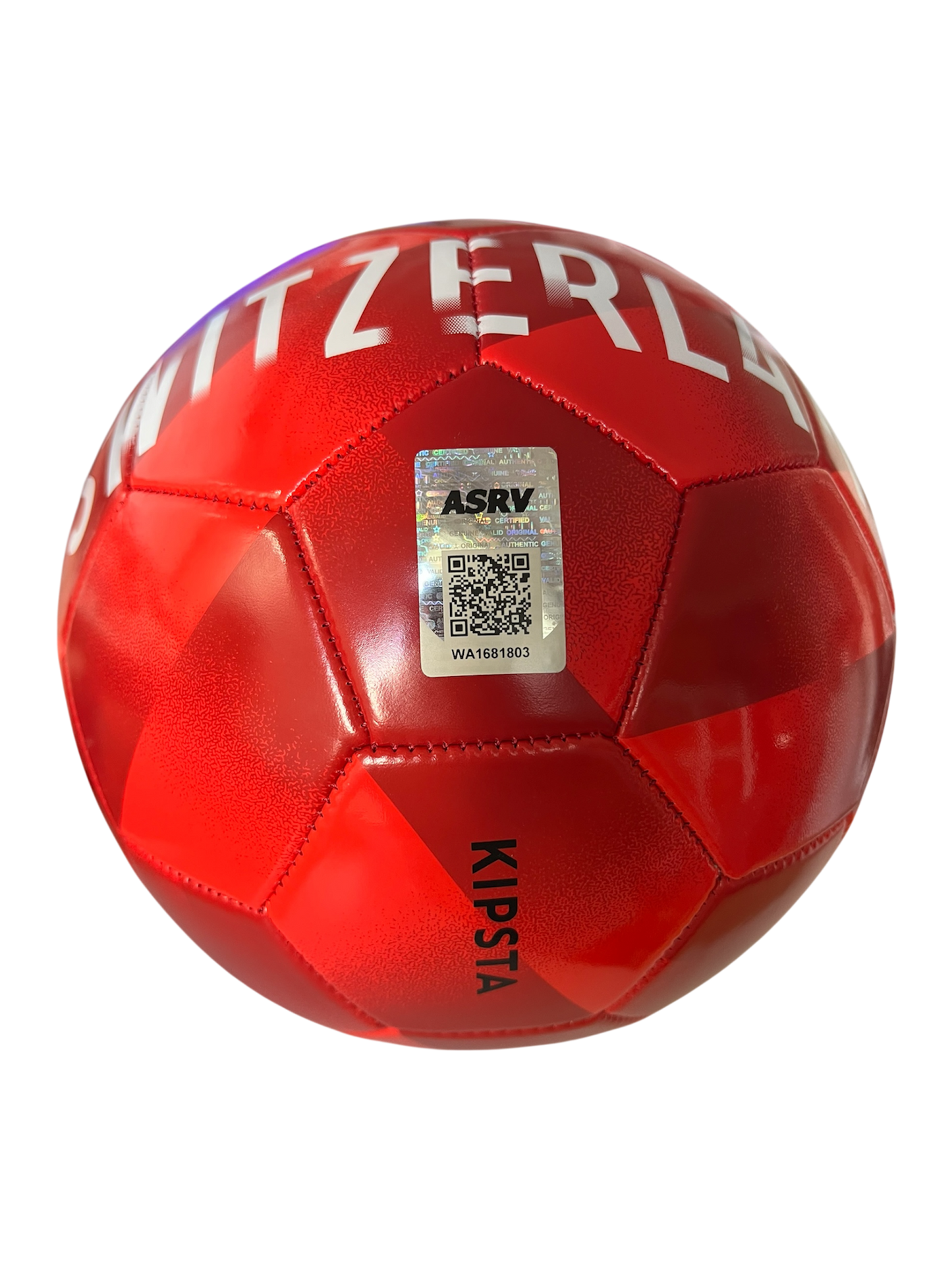 Switzerland Football Team Ball signed by Murat Yakin