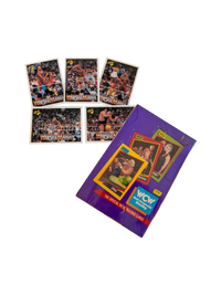1990-1991 WWF Wrestling Hulk Hogan card set and WCW Hobby Box Bundle
