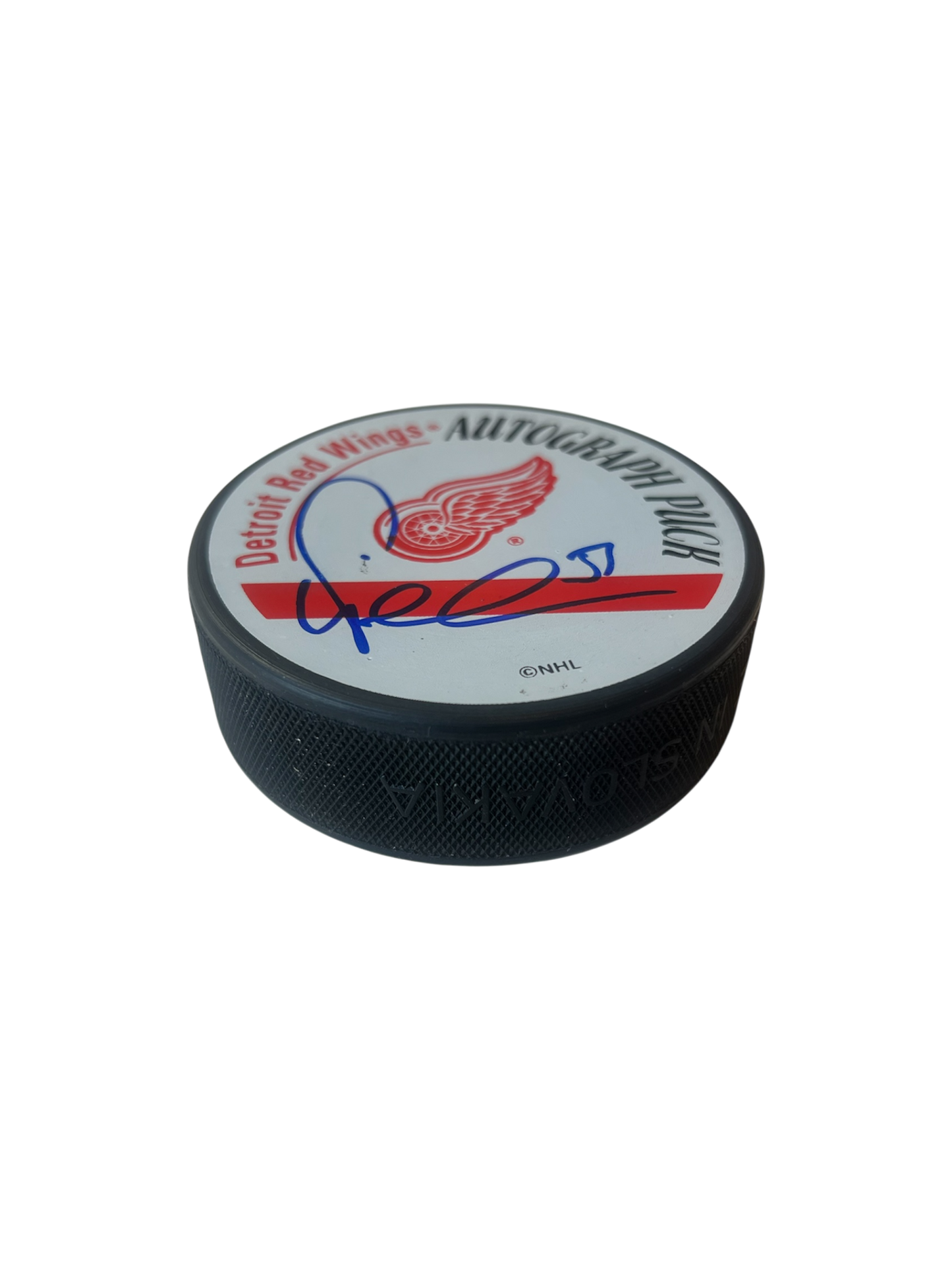 Detroit Red Wings Valtteri Filppula signed NHL Puck
