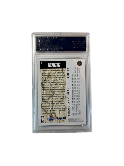 1992 Upper Deck Shaquille O'Neal #1 Draft Pick PSA 8 card