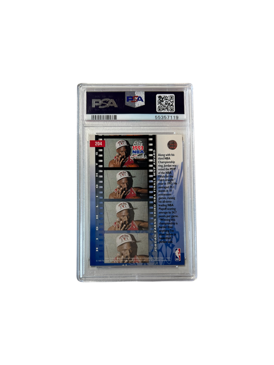 1993 Upper Deck Michael Jordan #204 PSA 8 card
