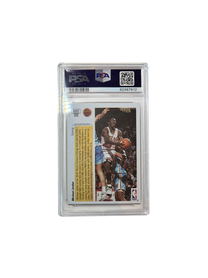 1991 Upper Deck Award Winner Michael Jordan Holograms PSA 7 card