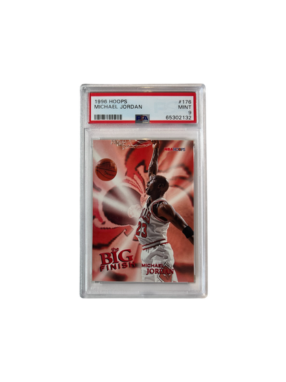1996 Hoops Michael Jordan PSA 9 card