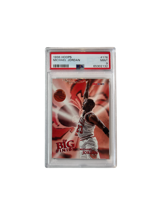 1996 Hoops Michael Jordan PSA 9 card
