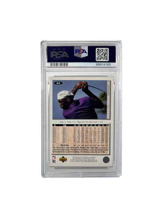 1994 Upper Deck Collector Choice Michael Jordan #23 PSA 8 card