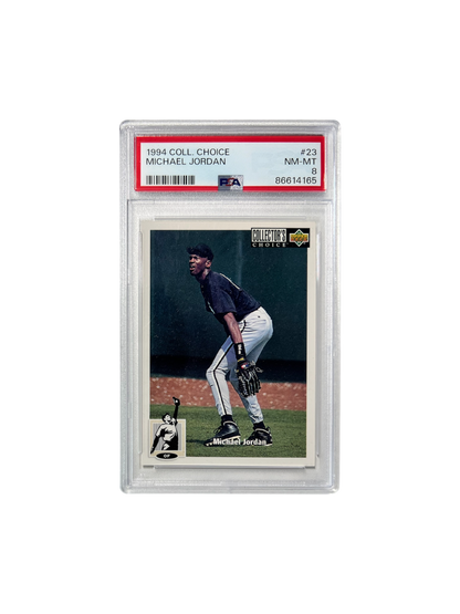 1994 Upper Deck Collector Choice Michael Jordan #23 PSA 8 card