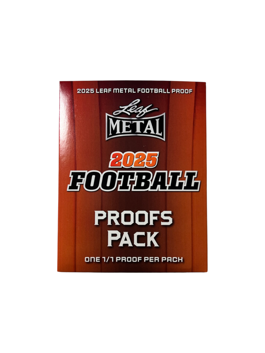 2025 Leaf Metal US Football Proof 1/1 Pack