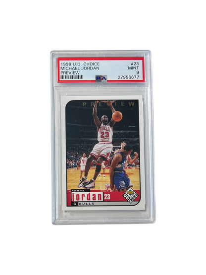 1998 Upper deck Choice Michael Jordan Preview