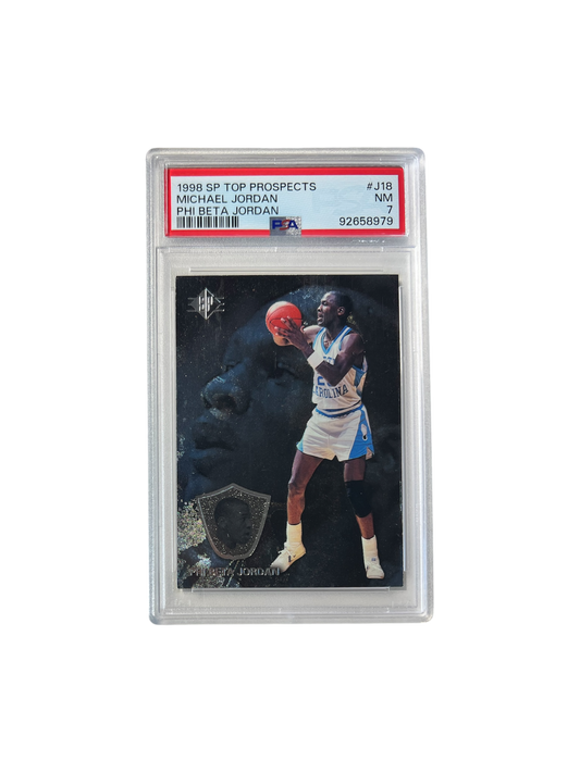1998 Upper Deck SP Top Prospects Michael Jordan Phi Beta Jordan