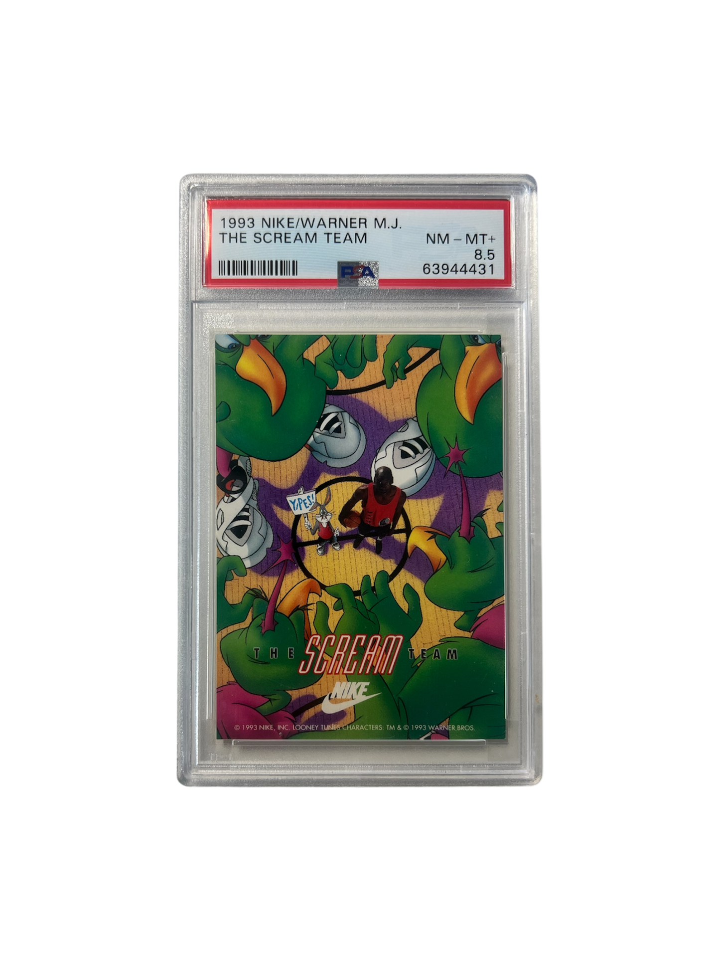 1993 NIKE Warner Bros Michael Jordan The Scream Team