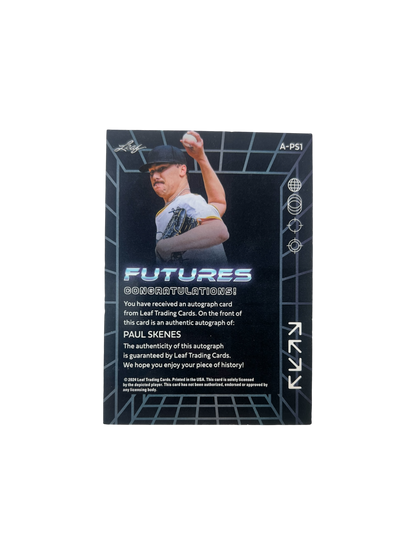 2024 Leaf Futures Paul Skenes AUTO 3/15